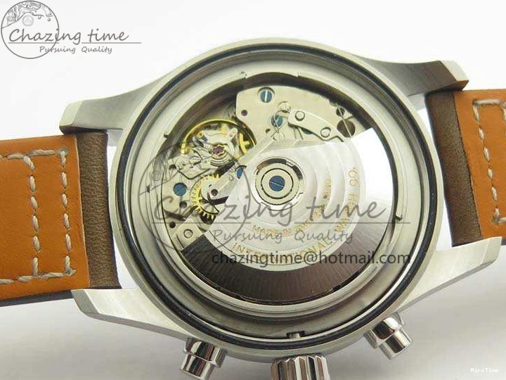 MIROTIME 0523 SunProtective Pilot Chrono IW377713 ZF 1:1 Best Edition Brown Dial On Brown Leather Strap A 7214